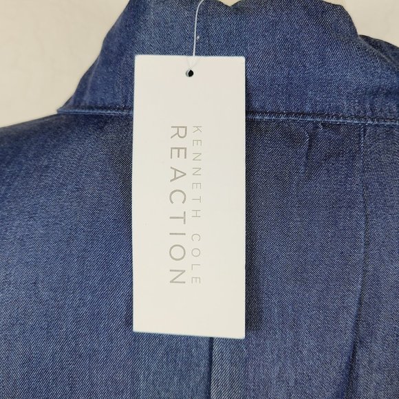 Kenneth Cole Reaction Chambray Tunic Tank - Picture 4 of 8